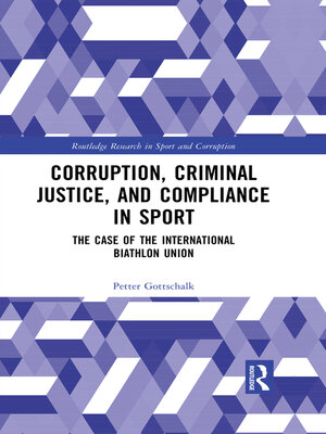 cover image of Corruption, Criminal Justice, and Compliance in Sport